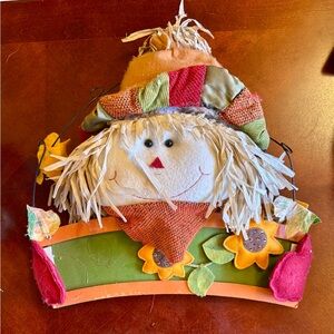 Autumn Scarecrow Wall Hanging